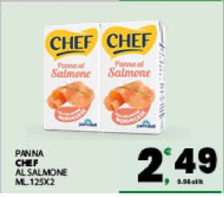 Panna Chef al Salmone