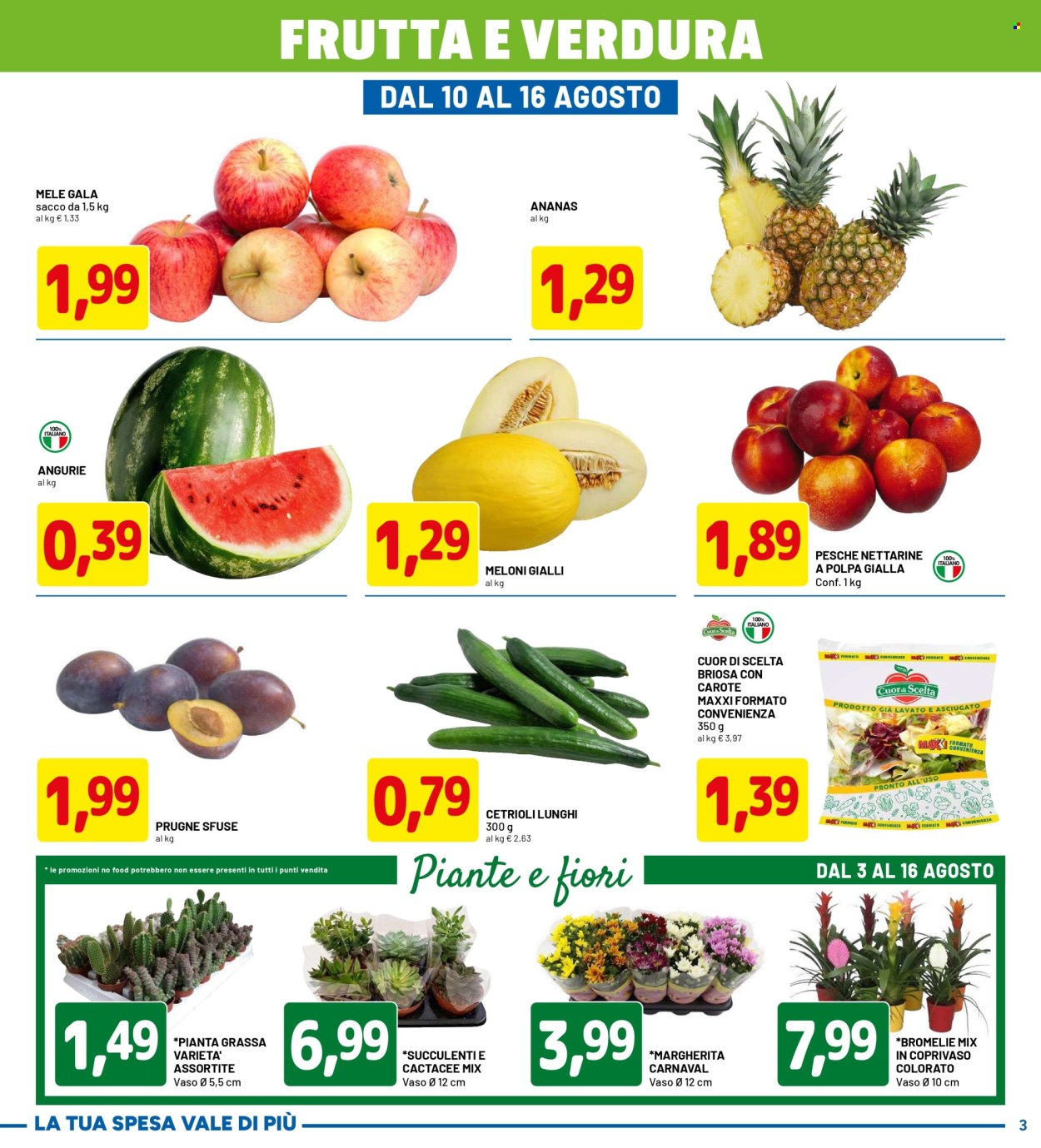Volantino Dpiù - 3/8/2026 - 16/8/2026. Pagina 3