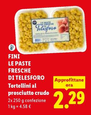 Fini Le paste fresche di Telesforo