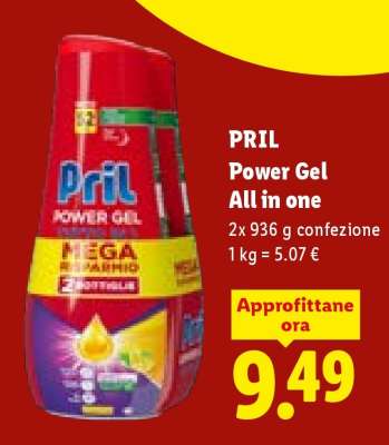 PRIL Power Gel All in one