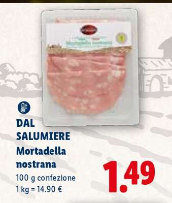 Mortadella nostrana