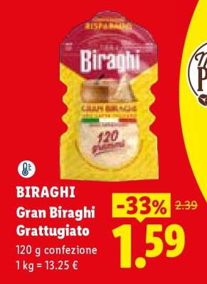 BIRAGHI GRAN BIRAGHI GRATTUGIATO