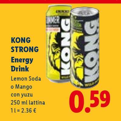 Kong Strong Energy Drink