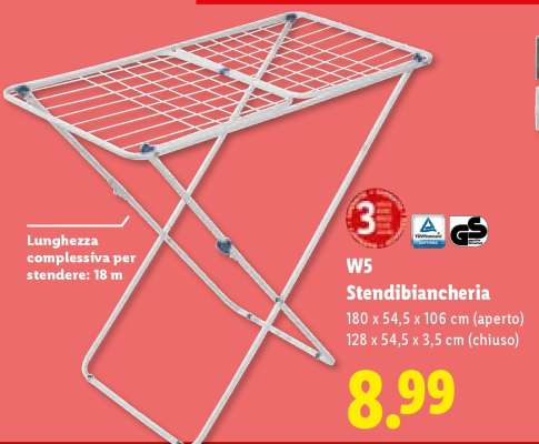 W5 Stendibiancheria