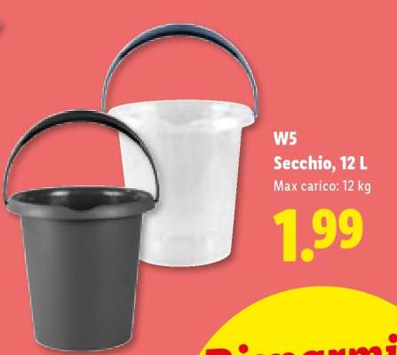 W5 Secchio, 12 L