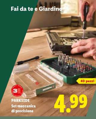 PARKSIDE Set meccanica di precisione