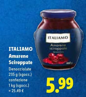 Italiamo Amarene sciroppate