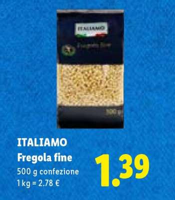 Italiamo Fregola fine