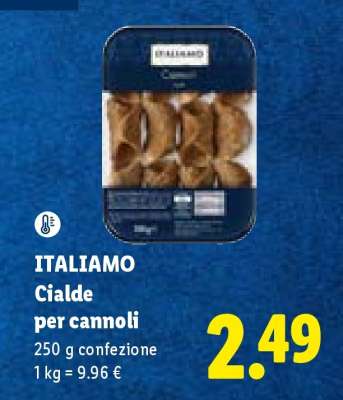 Italiamo Cialde per cannoli