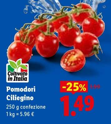 Pomodori Ciliegino