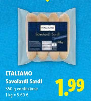 Italiamo Savoiardi Sardi