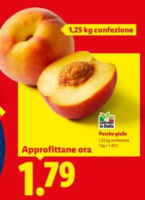 PESCHE GIALLE