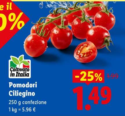 Pomodori Ciliegino