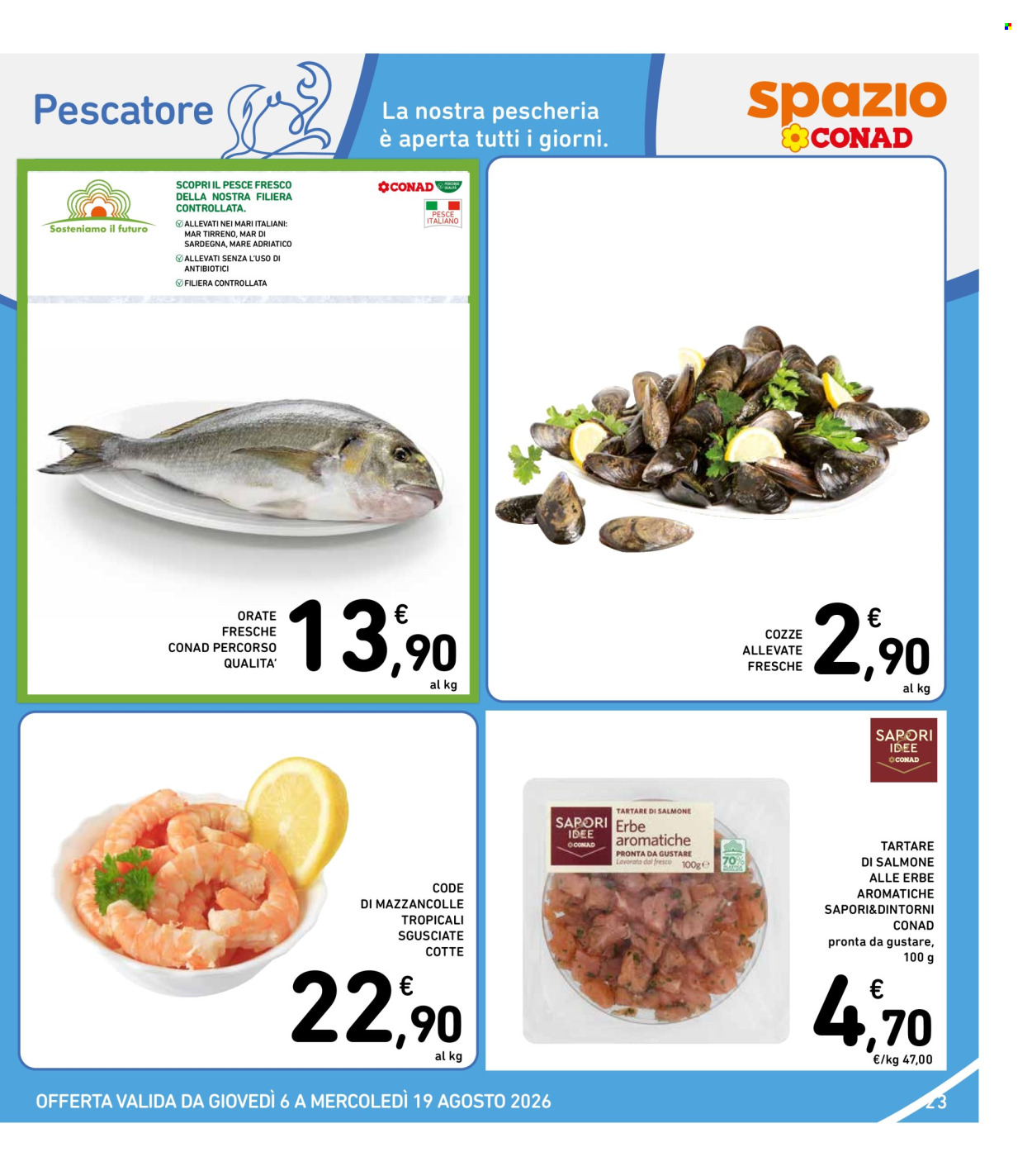 Volantino Spazio Conad - 6/8/2026 - 19/8/2026. Pagina 23