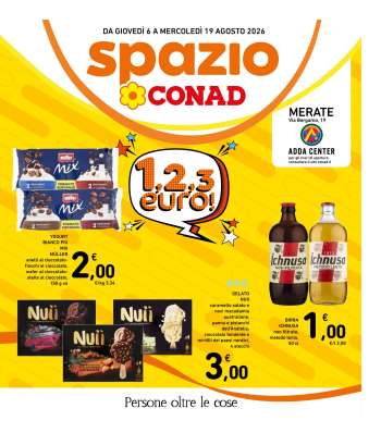 Volantino Spazio Conad - 6/8/2026 - 19/8/2026.