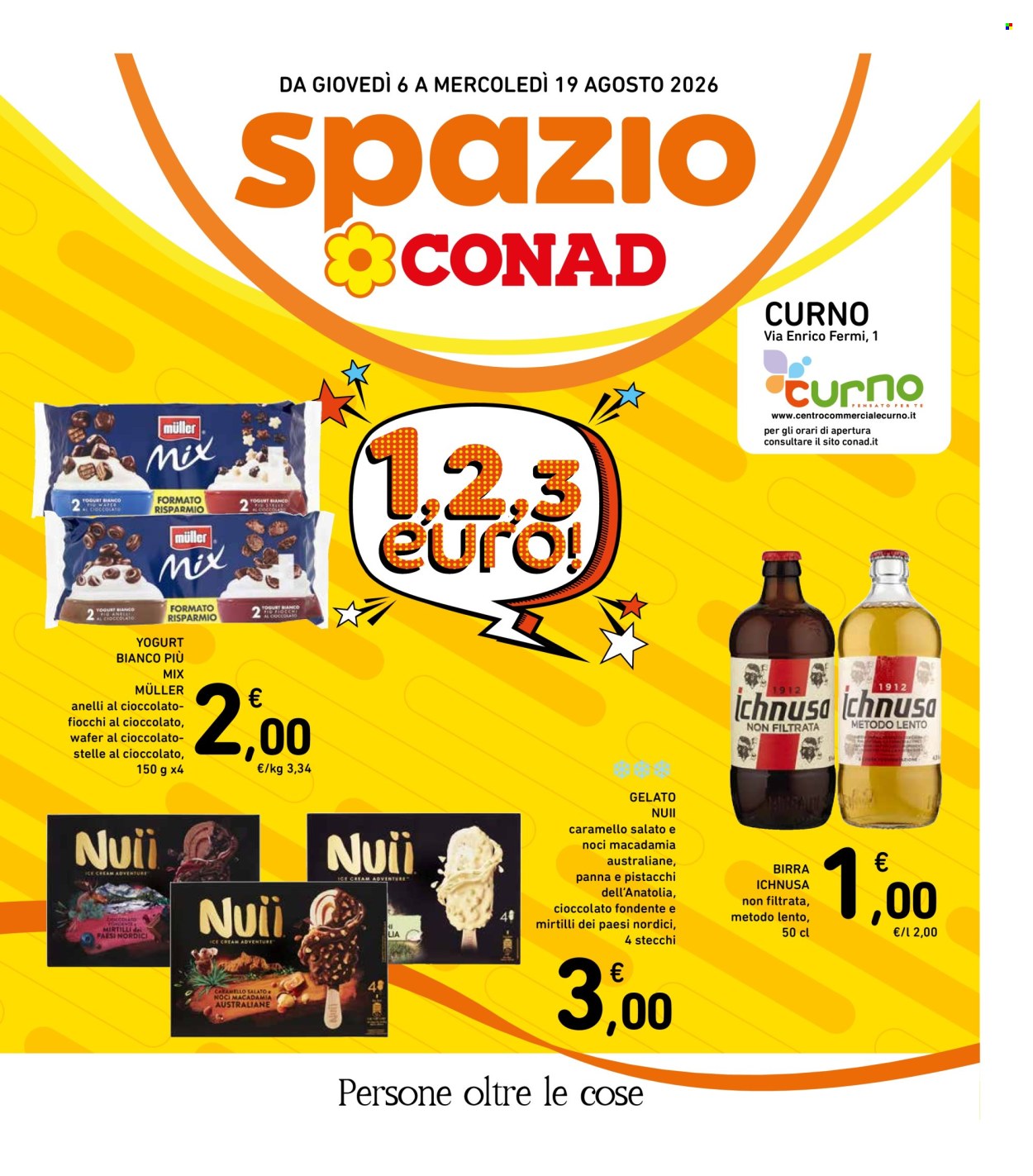 Volantino Spazio Conad - 6/8/2026 - 19/8/2026. Pagina 1