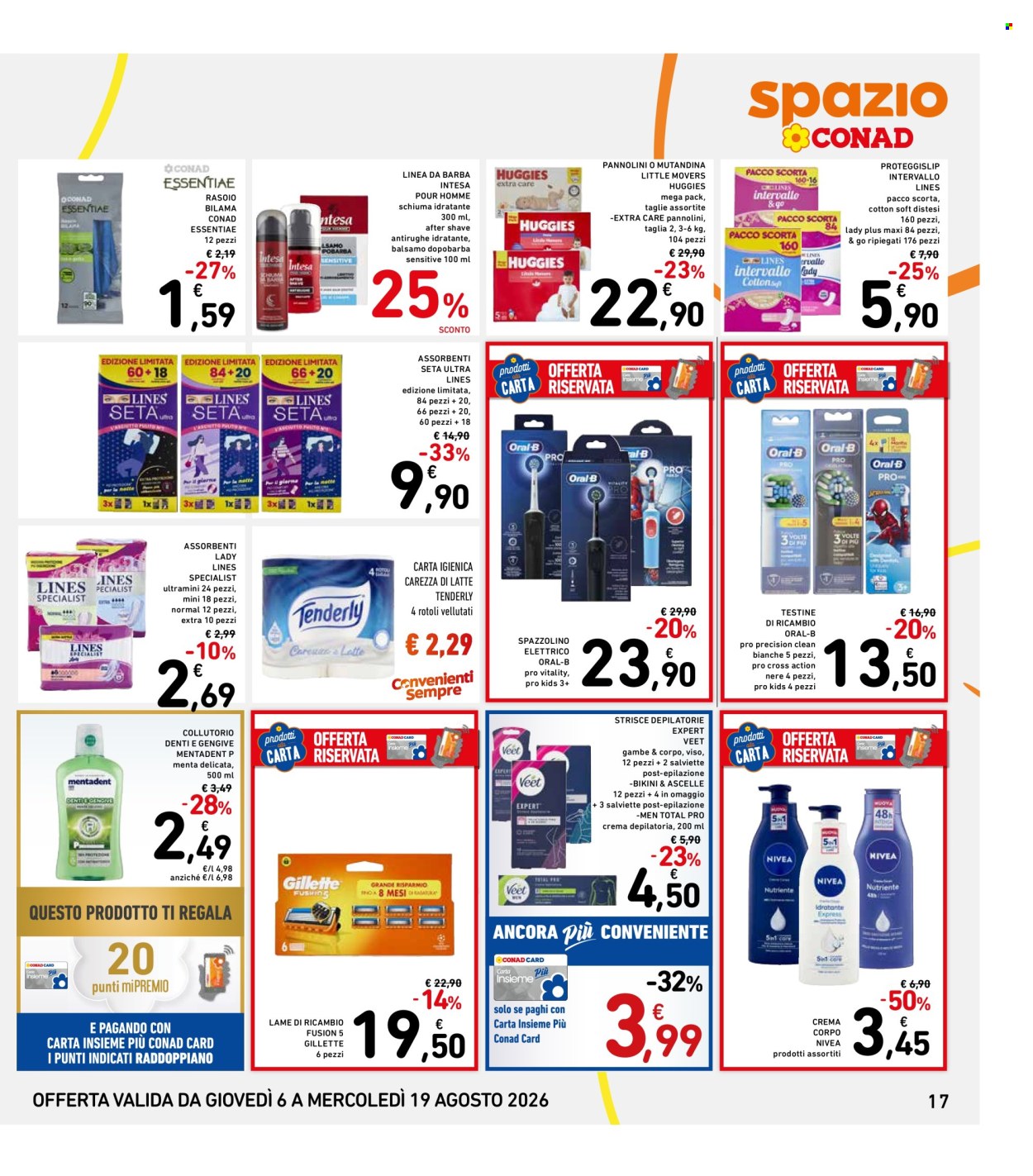 Volantino Spazio Conad - 6/8/2026 - 19/8/2026. Pagina 17