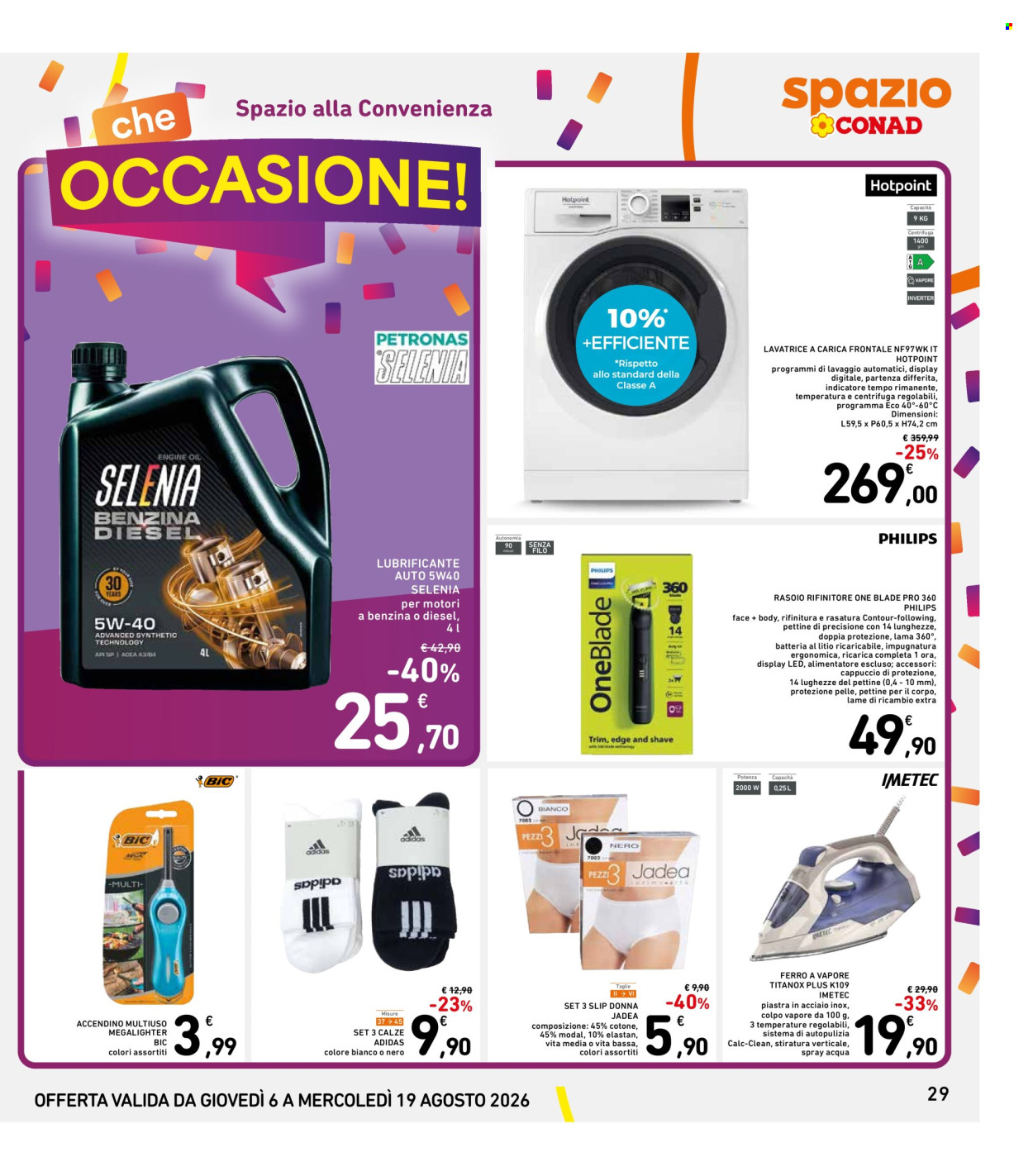 Volantino Spazio Conad - 6/8/2026 - 19/8/2026. Pagina 29