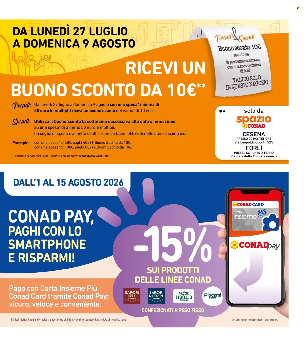 Volantino Spazio Conad - 6/8/2026 - 19/8/2026. Pagina 31