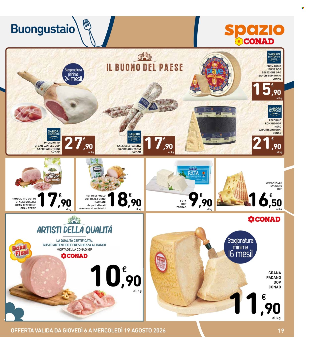 Volantino Spazio Conad - 6/8/2026 - 19/8/2026. Pagina 19