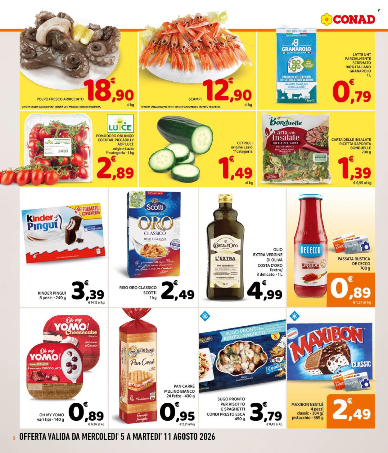 Volantino Conad - 5/8/2026 - 11/8/2026. Pagina 2