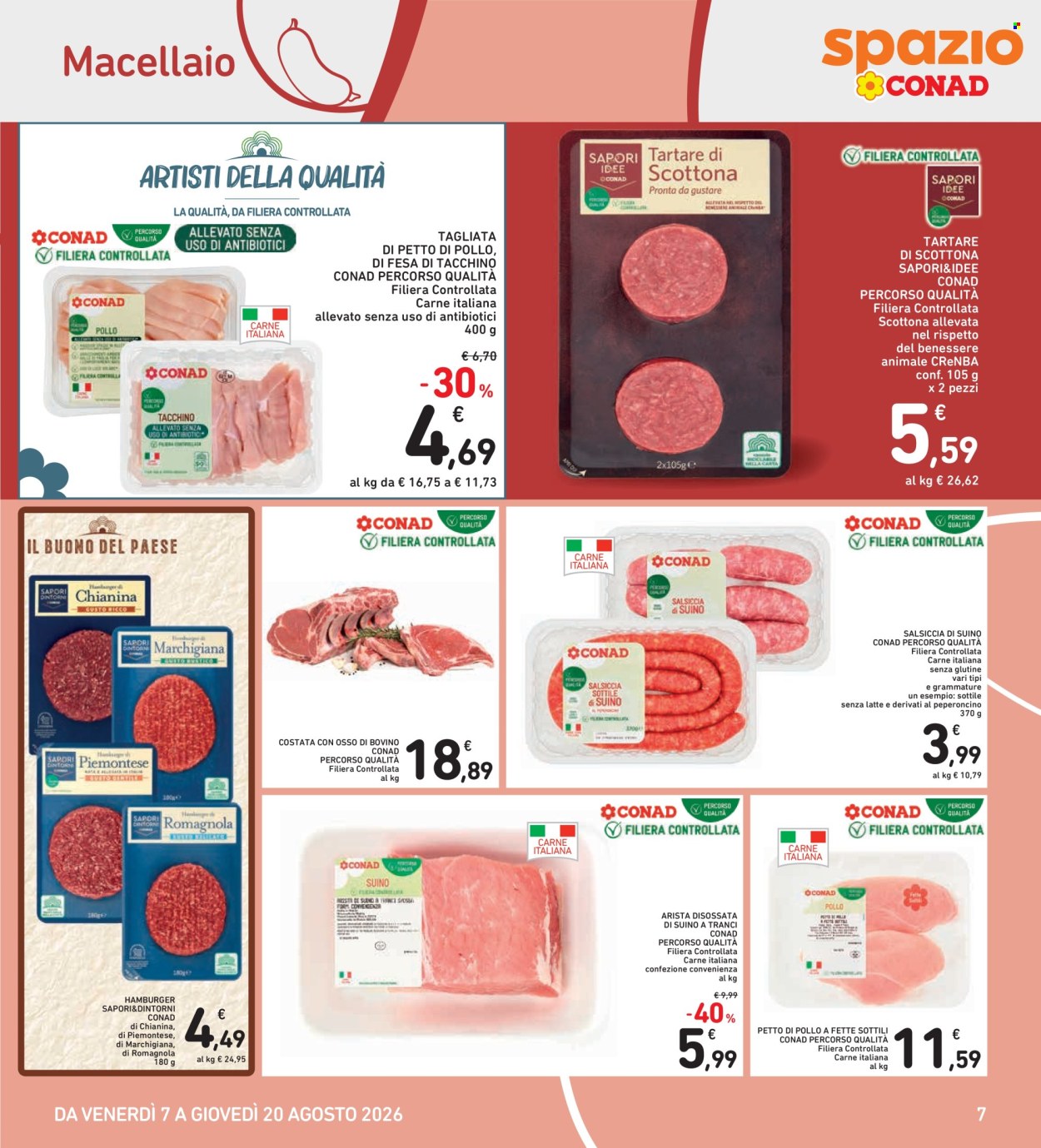 Volantino Spazio Conad - 7/8/2026 - 20/8/2026. Pagina 7
