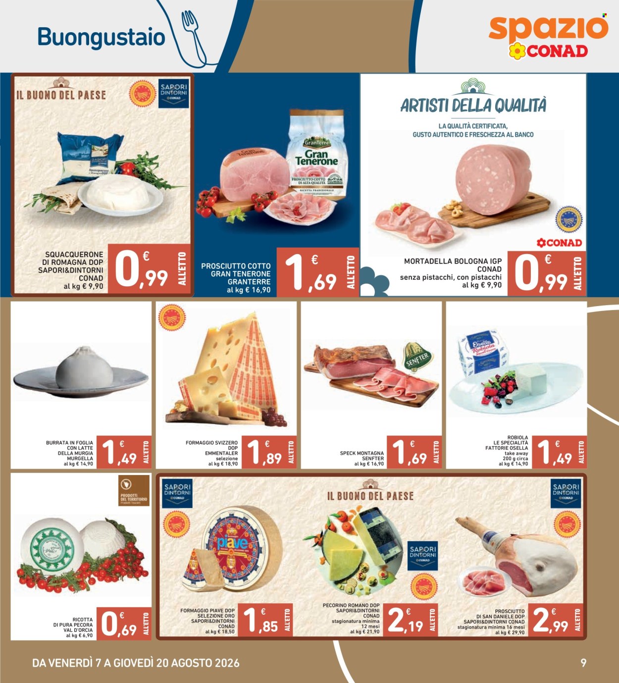 Volantino Spazio Conad - 7/8/2026 - 20/8/2026. Pagina 9