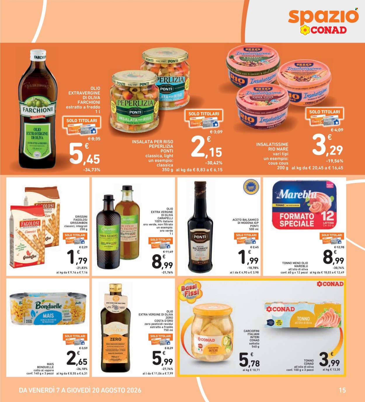 Volantino Spazio Conad - 7/8/2026 - 20/8/2026. Pagina 15