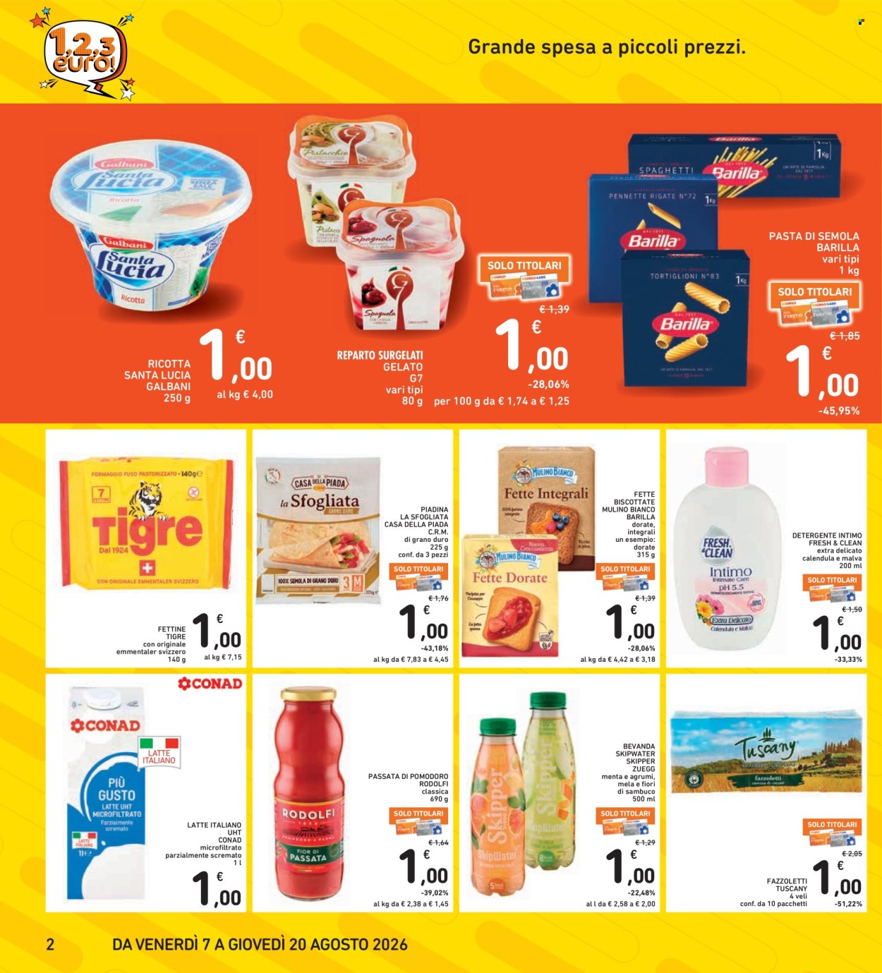 Volantino Spazio Conad - 7/8/2026 - 20/8/2026. Pagina 2