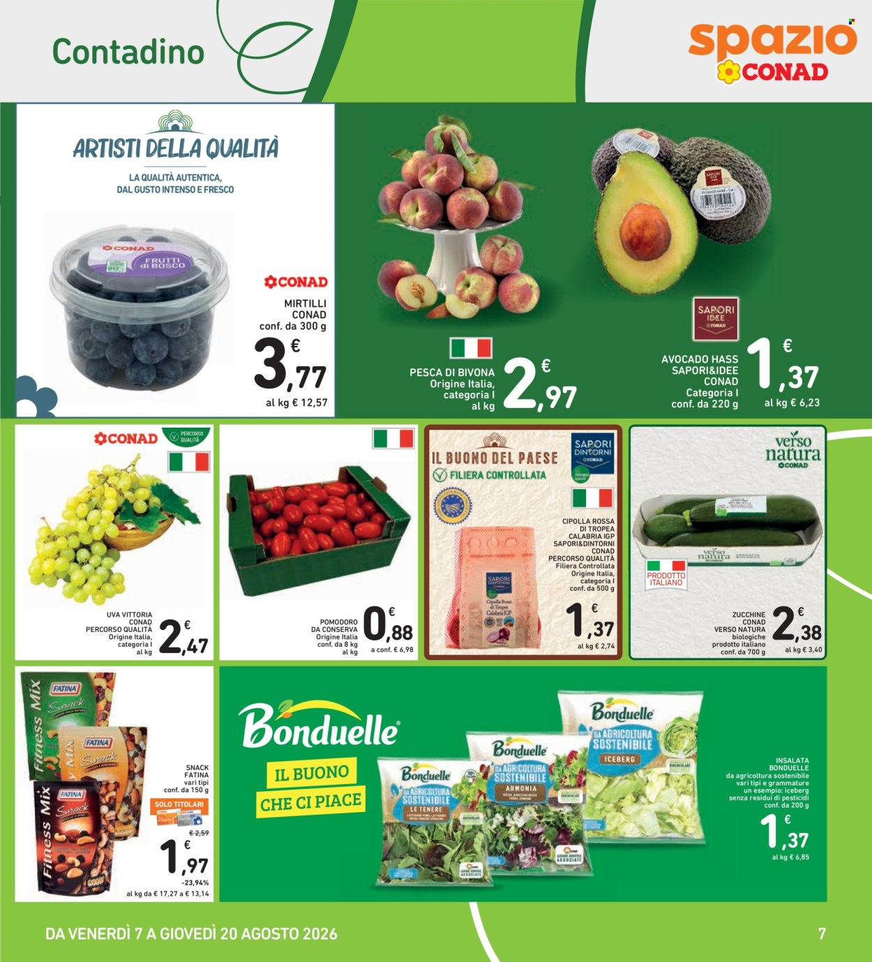 Volantino Spazio Conad - 7/8/2026 - 20/8/2026. Pagina 7