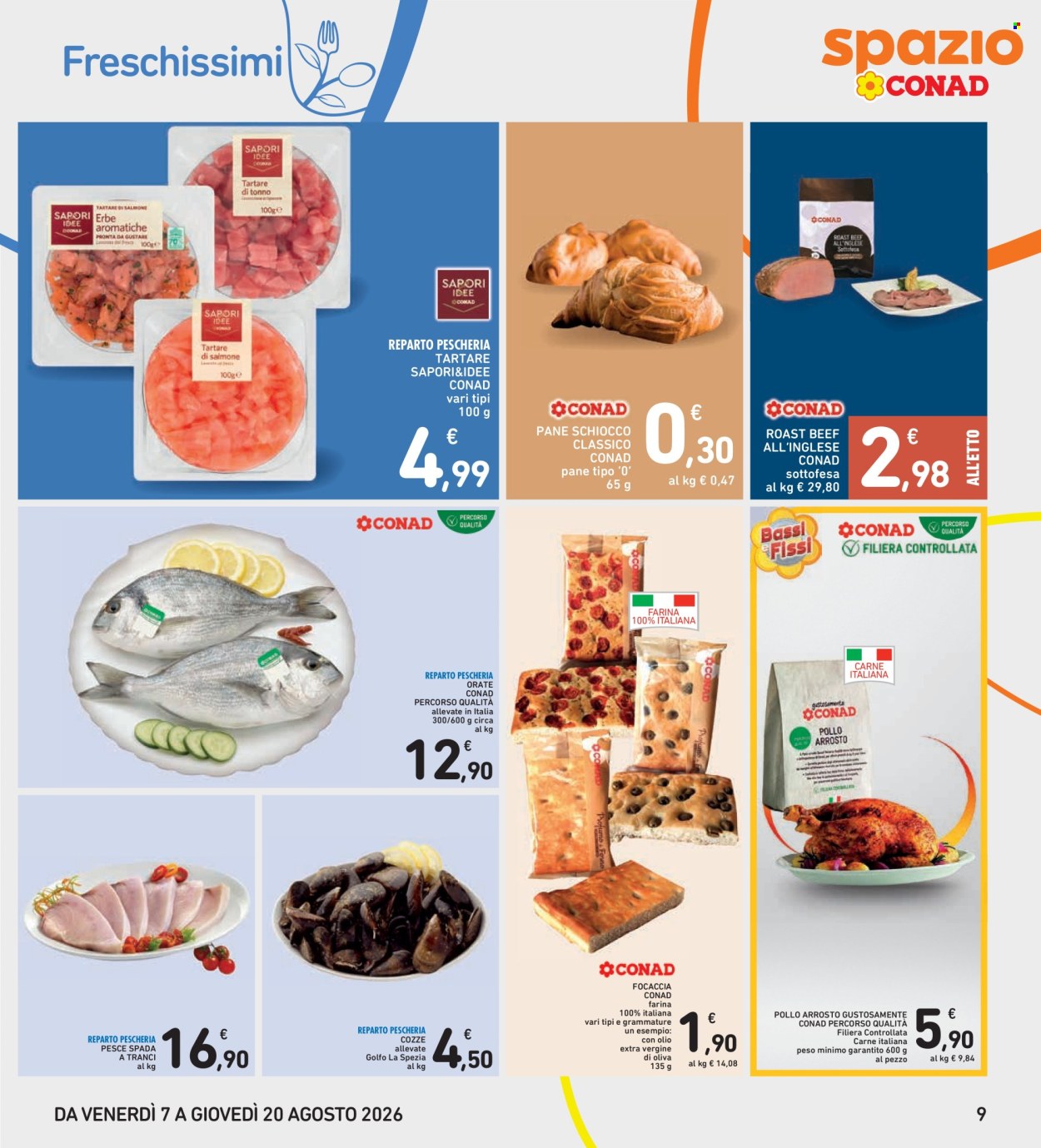 Volantino Spazio Conad - 7/8/2026 - 20/8/2026. Pagina 9