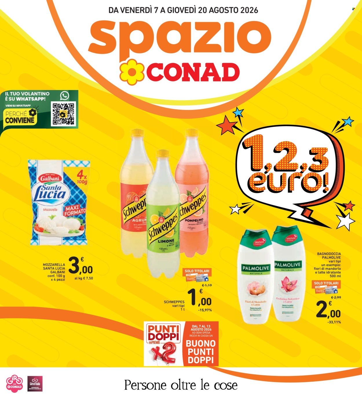 Volantino Spazio Conad - 7/8/2026 - 20/8/2026. Pagina 1
