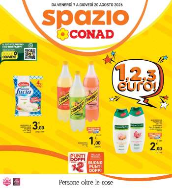 Volantino Spazio Conad - 7/8/2026 - 20/8/2026.