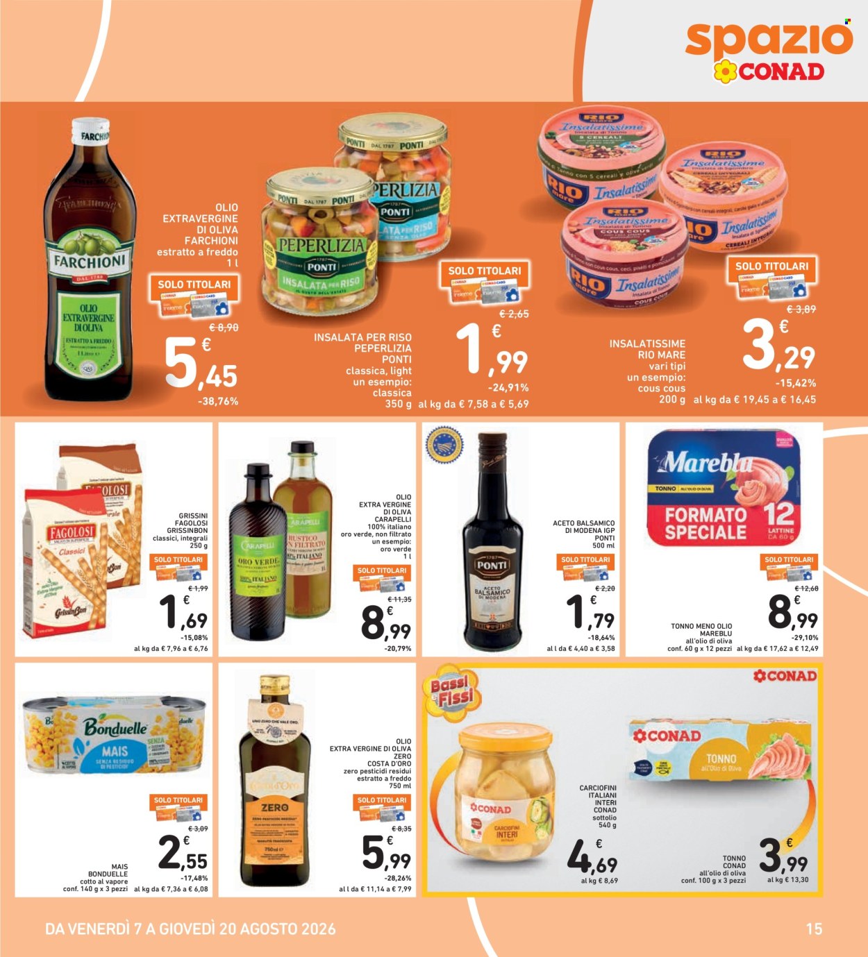 Volantino Spazio Conad - 7/8/2026 - 20/8/2026. Pagina 15