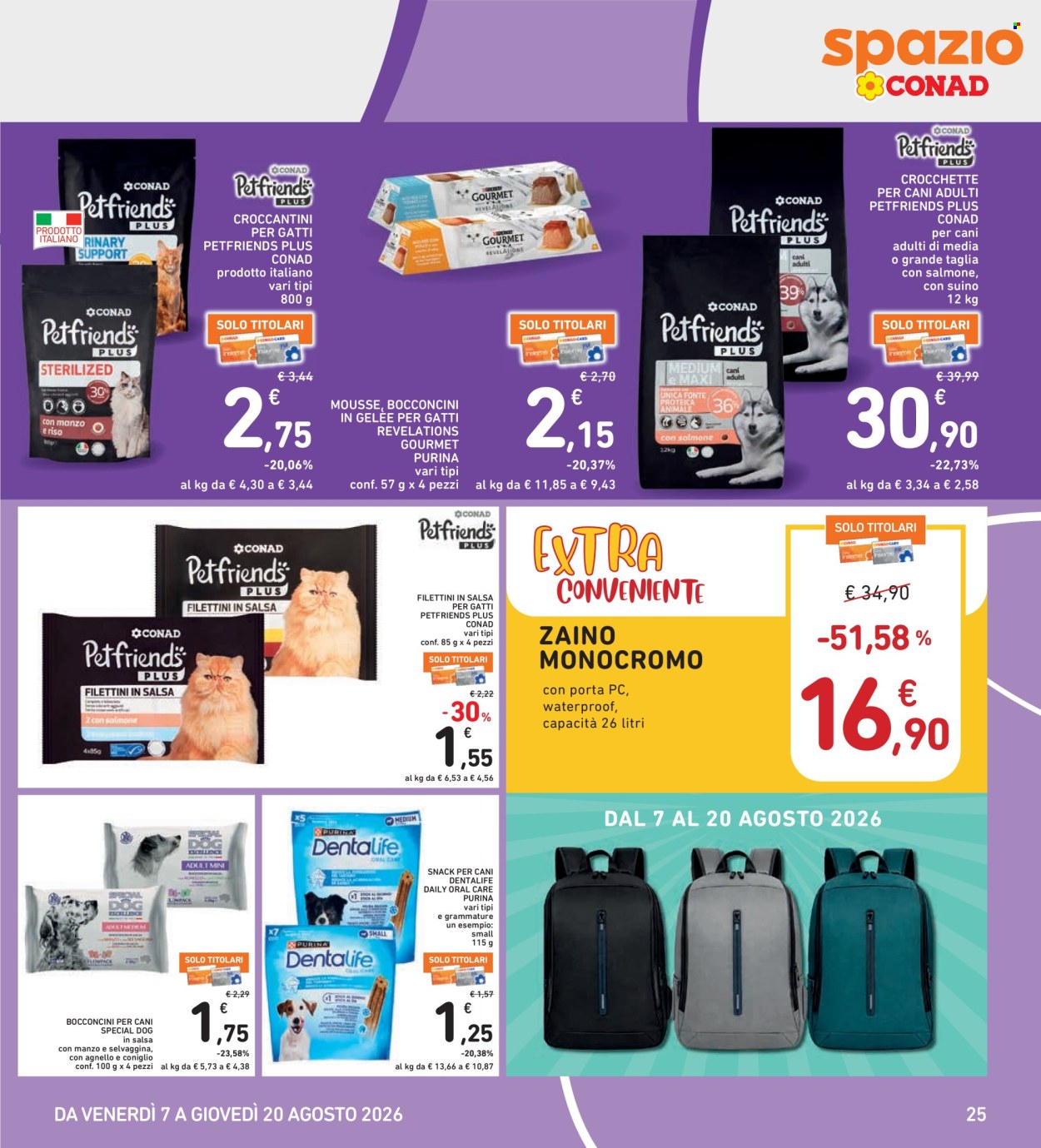 Volantino Spazio Conad - 7/8/2026 - 20/8/2026. Pagina 25