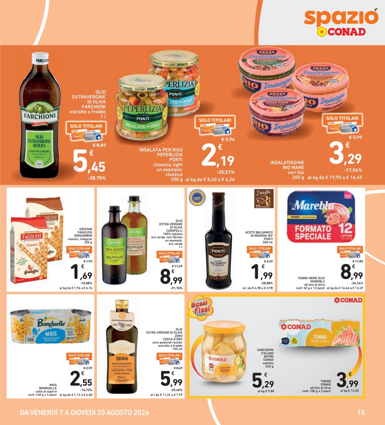 Volantino Spazio Conad - 7/8/2026 - 20/8/2026. Pagina 15