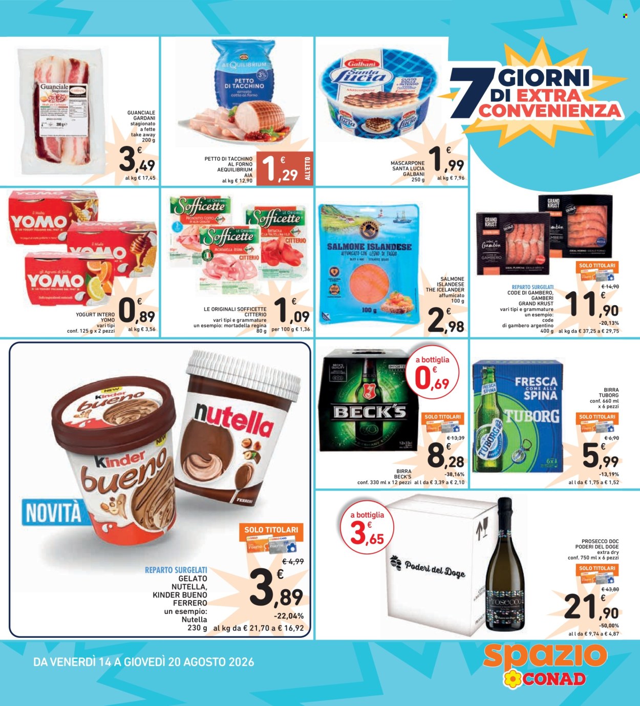 Volantino Spazio Conad - 7/8/2026 - 20/8/2026. Pagina 36