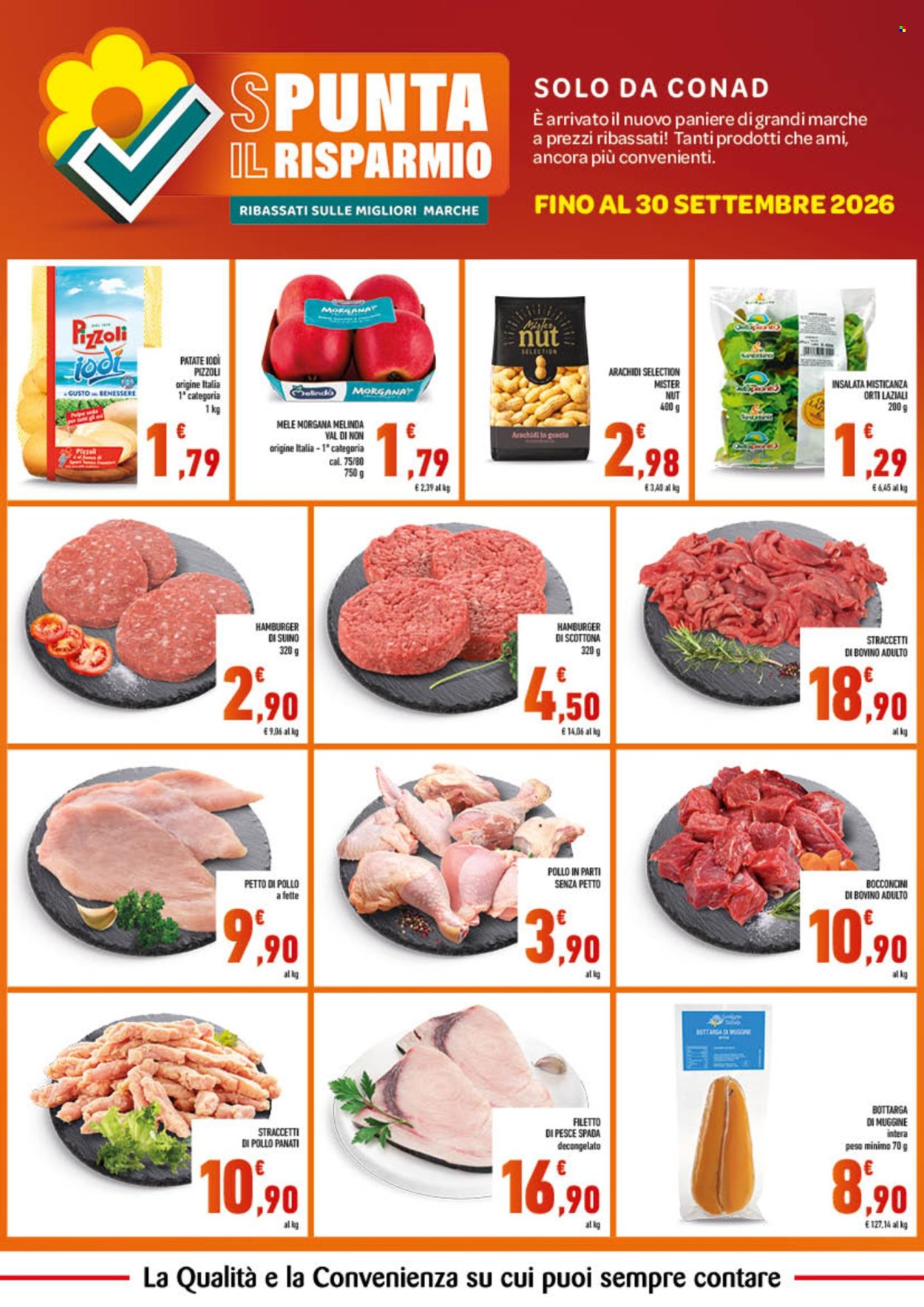 Leták Conad - 1.8.2026 - 30.9.2026. Strana 2