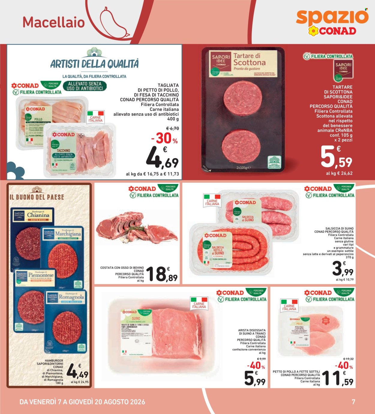 Volantino Spazio Conad - 7/8/2026 - 20/8/2026. Pagina 7