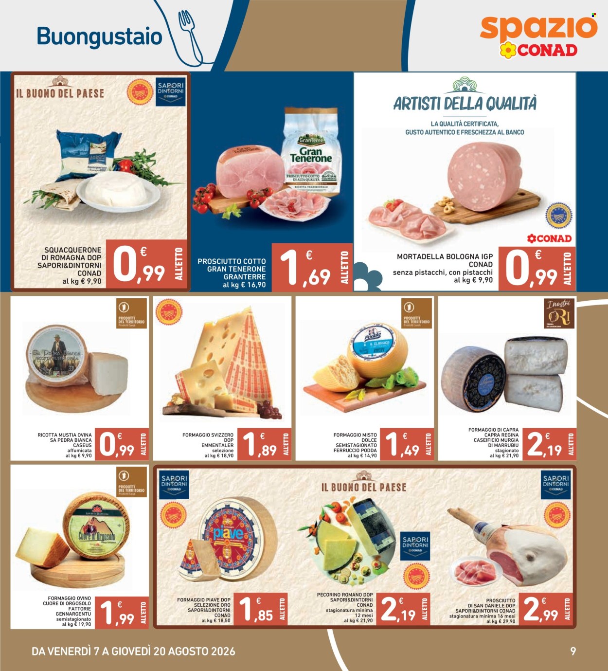 Volantino Spazio Conad - 7/8/2026 - 20/8/2026. Pagina 9