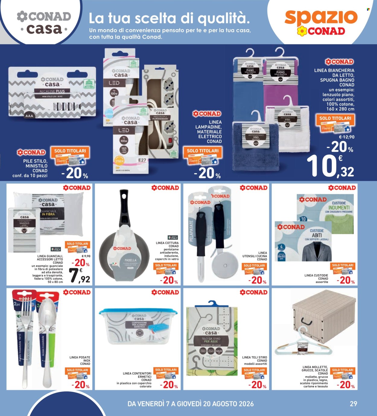 Volantino Spazio Conad - 7/8/2026 - 20/8/2026. Pagina 29