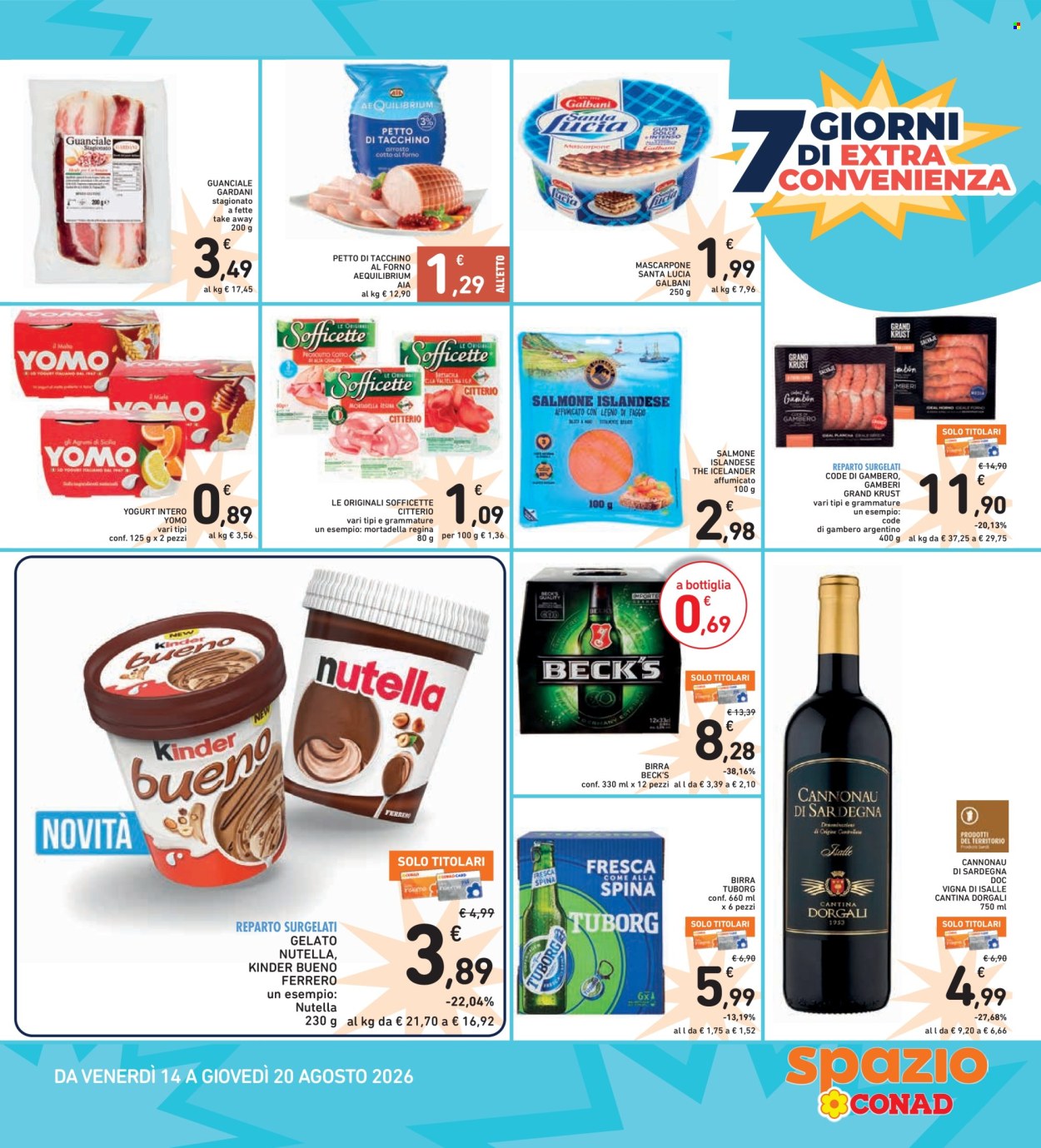 Volantino Spazio Conad - 7/8/2026 - 20/8/2026. Pagina 37