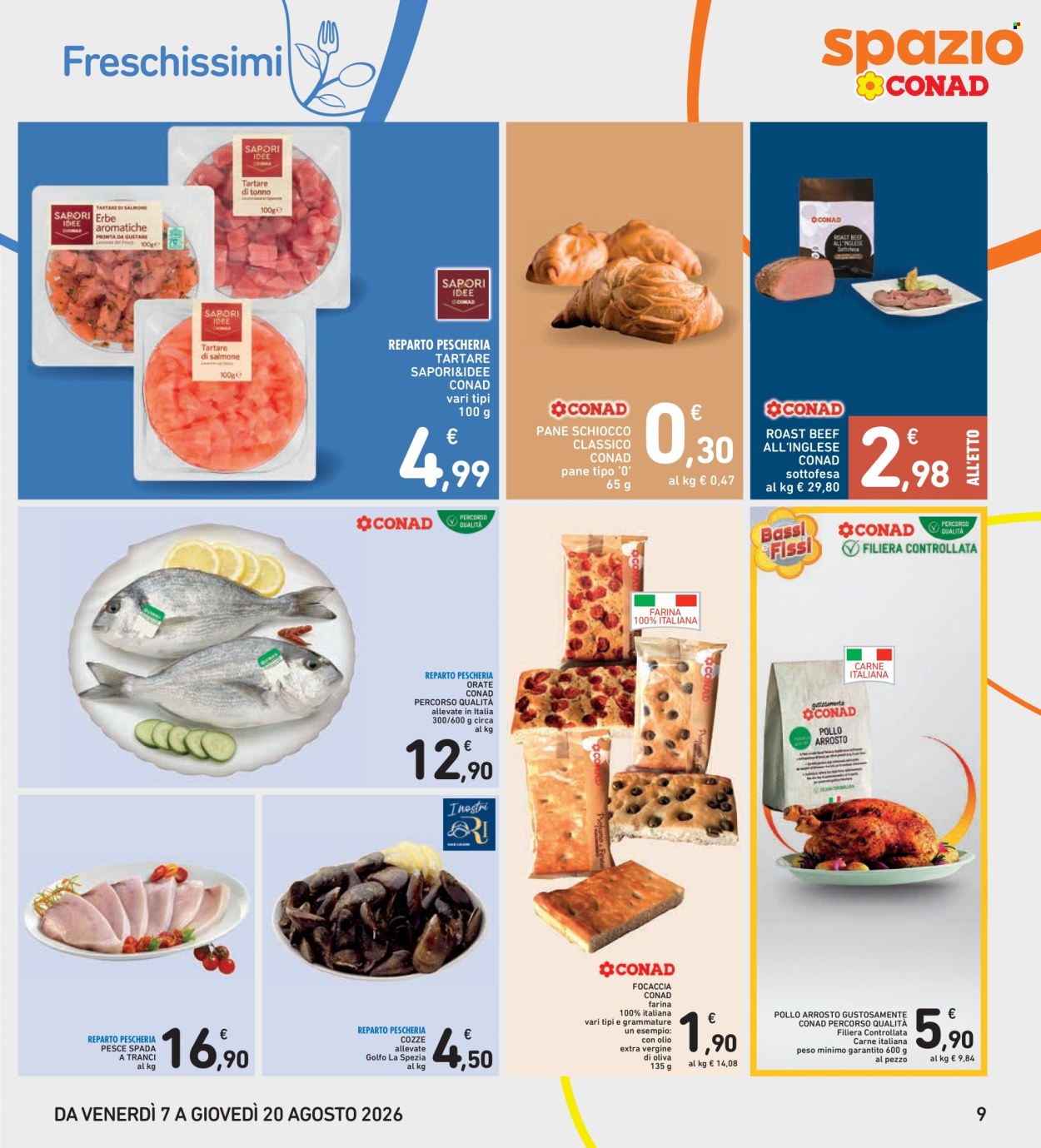 Volantino Spazio Conad - 7/8/2026 - 20/8/2026. Pagina 9
