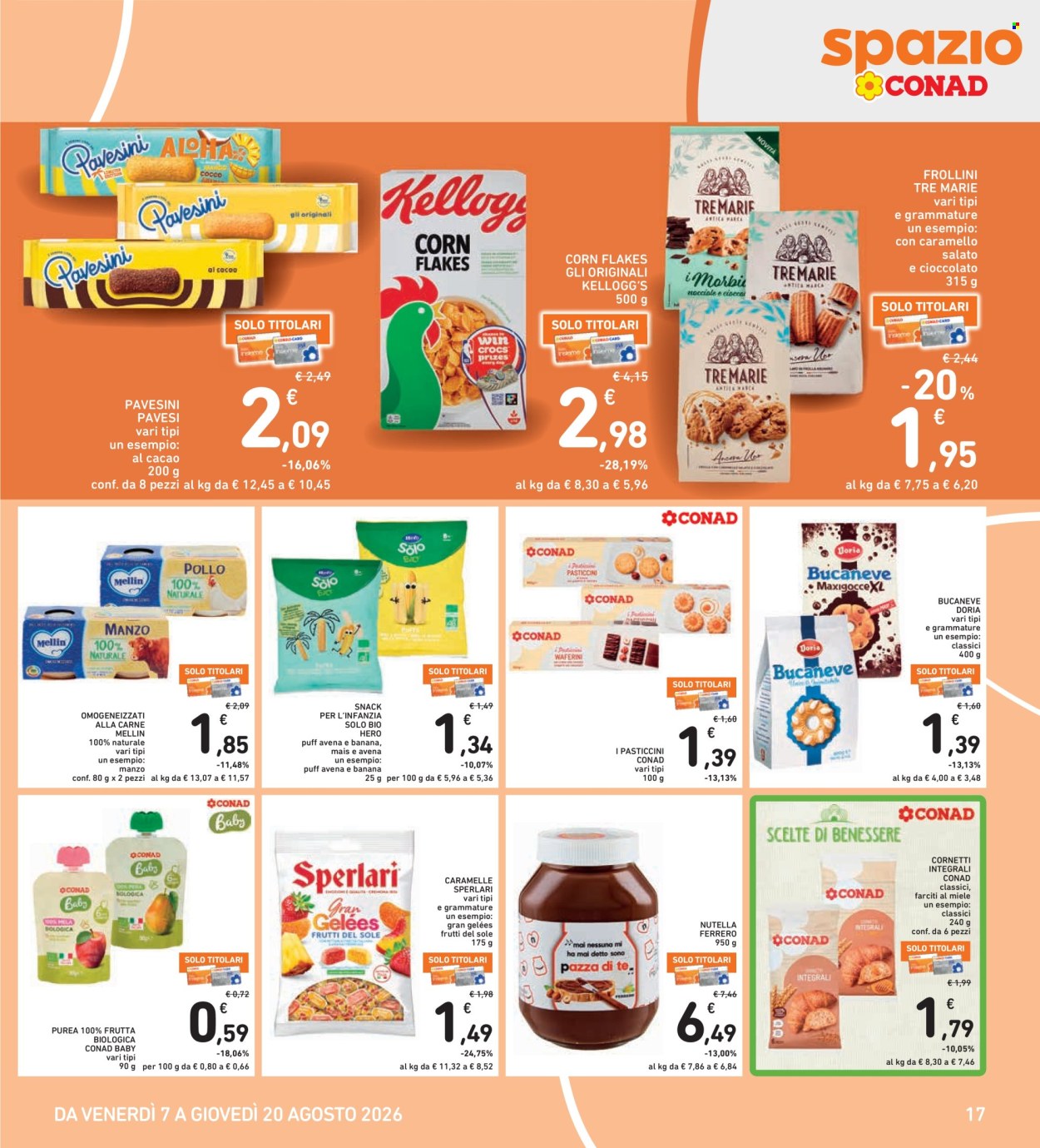 Volantino Spazio Conad - 7/8/2026 - 20/8/2026. Pagina 17