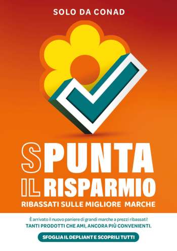 Volantino Conad - 1/8/2026 - 30/9/2026.