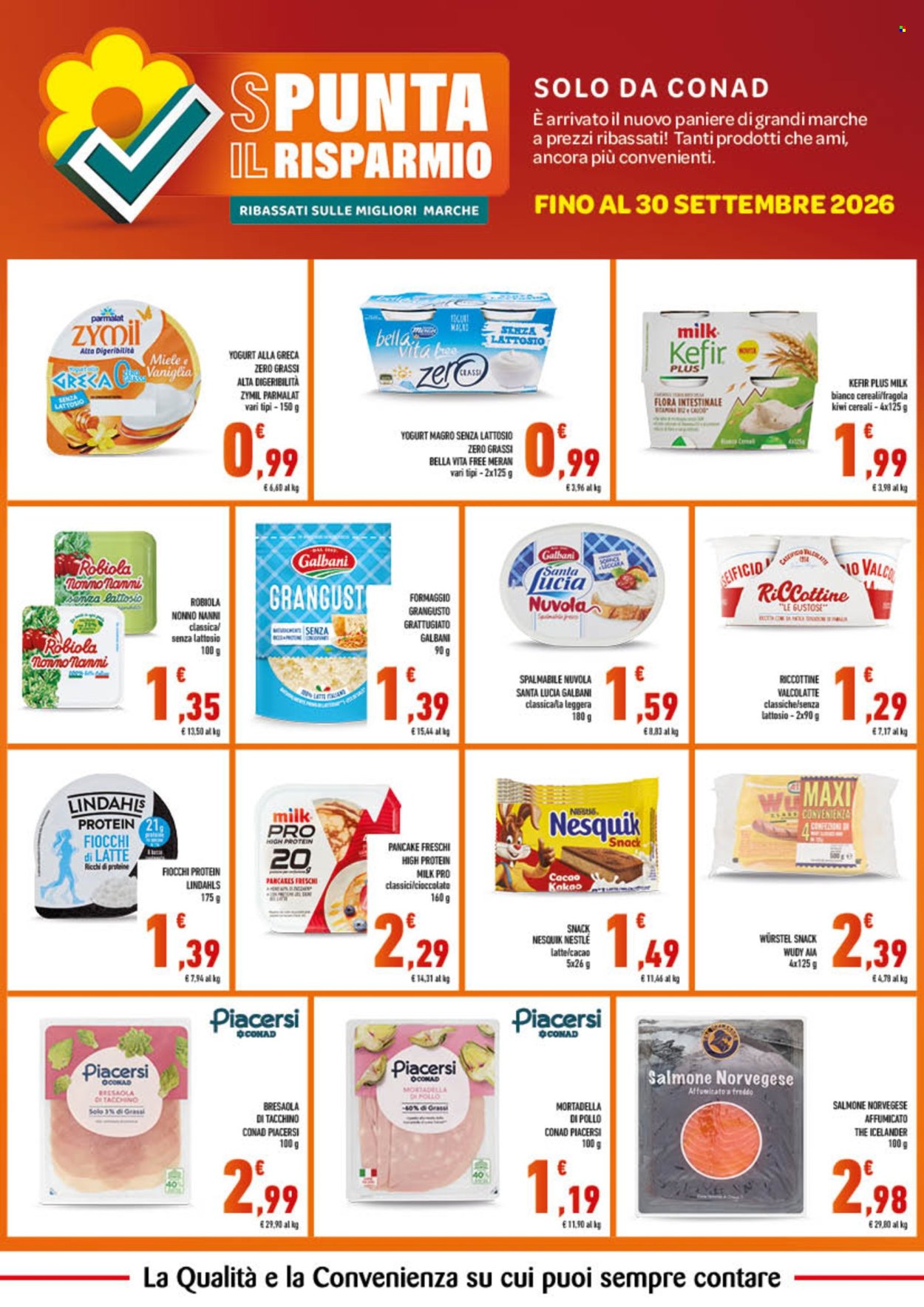 Volantino Conad - 1/8/2026 - 30/9/2026. Pagina 3