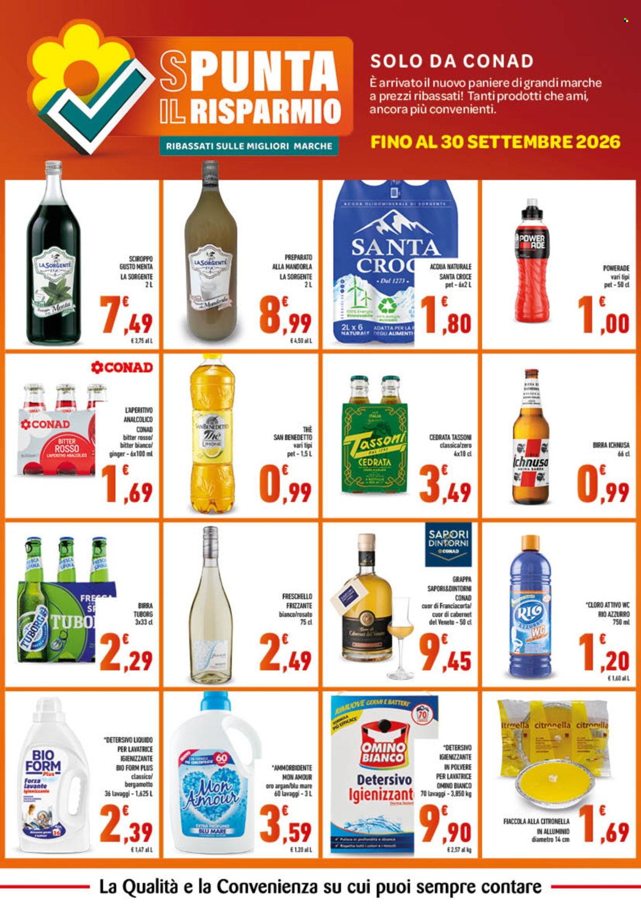 Volantino Conad - 1/8/2026 - 30/9/2026. Pagina 6