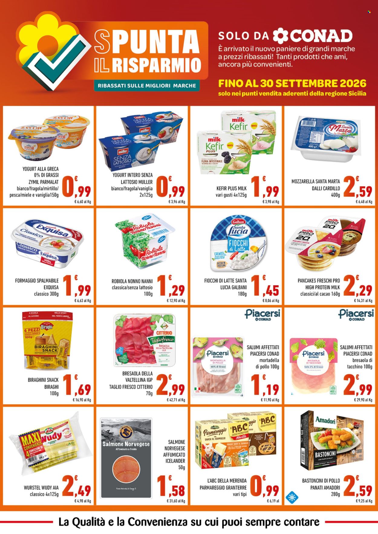Volantino Conad - 1/8/2026 - 30/9/2026. Pagina 3