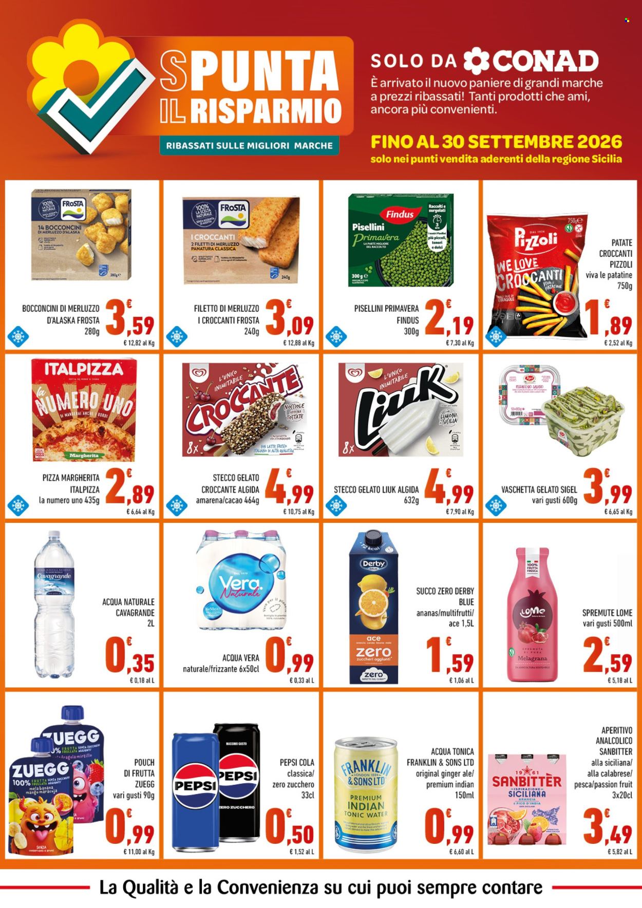 Leták Conad - 1.8.2026 - 30.9.2026. Strana 4