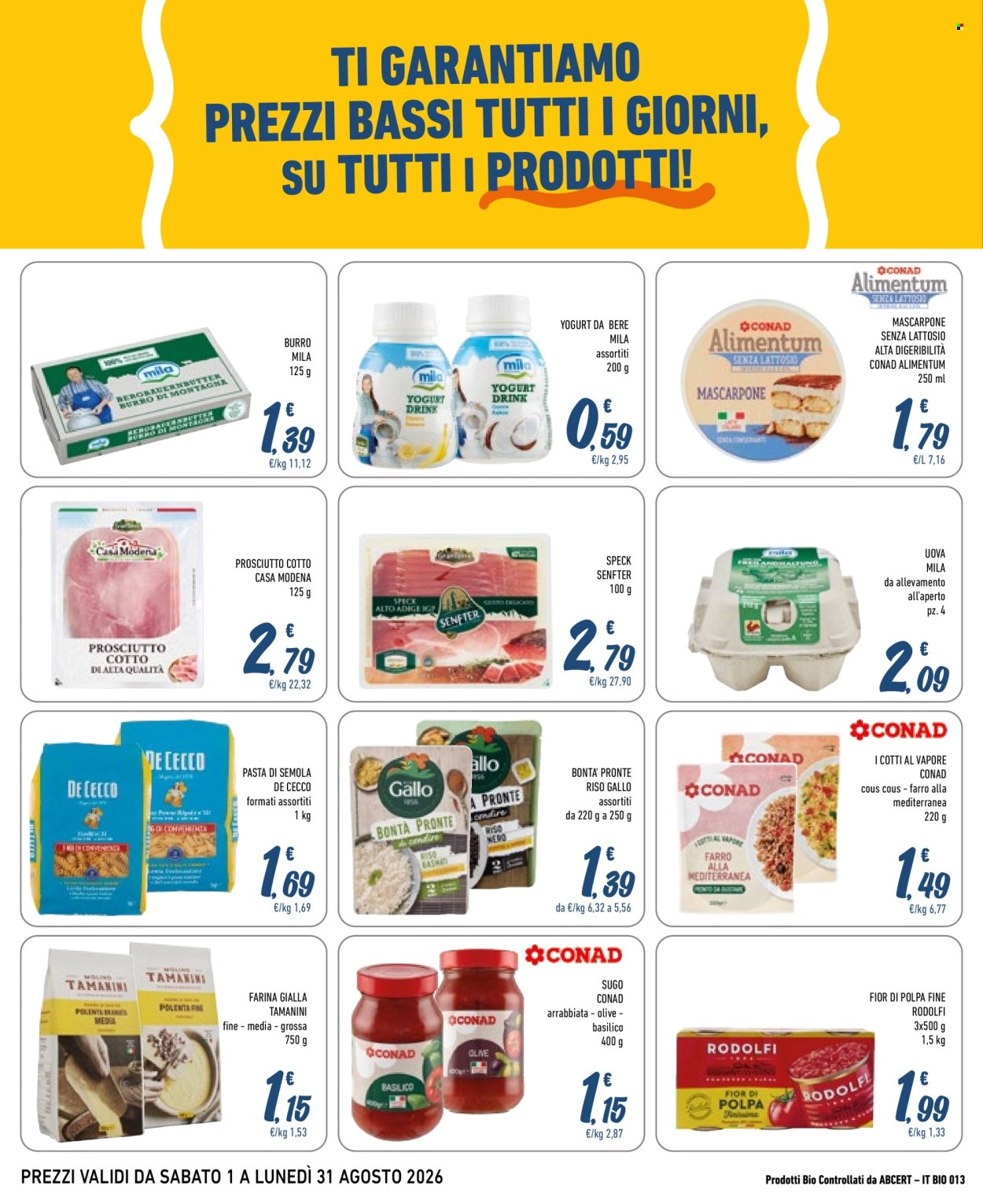 Volantino Conad City - 1/8/2026 - 31/8/2026. Pagina 6